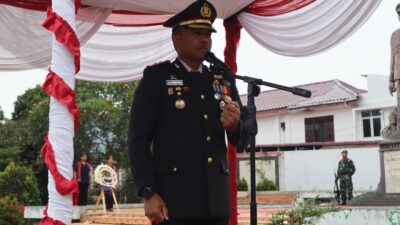 Kapolres Toba Pimpin Upacara Peringatan Hari Kesaktian Pancasila
