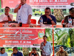 Delpin Barus,ST.,M.I.,Kom Melaksanakan Reses I Masa Persidangan I Tahun Sidang II 2025 -2026 Wakil Ketua Fraksi PDI Perjuangan DPRD Propinsi Sumatera Utara