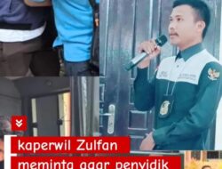 Agus Wadi Ditahan, Kaperwil Zulfan Angkat Bicara: Minta Agus Wadi Dibebaskan