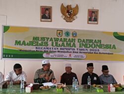 MUSDA MUI Kecamatan Sipispis Tetapkan Kepengurusan Baru Periode 2025 – 2030, Serta Terpilihnya Ketua MUI Kecamatan Sipispis