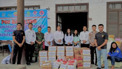 Kementerian Imigrasi Dan Pemasyarakatan Peduli Rutan Tarutung Salurkan Bantuan Sembako Bagi Korban Banjir Dan Longsor Di Kabupaten Tapanuli Utara