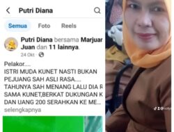 Merasa Difitnah, Khalidah Munasti Akan Tempuh Jalur Hukum Atas Postingan Akun Facebook “Putri Diana”.