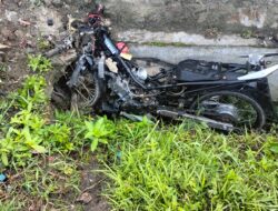 Polres Toba Respon Cepat Tangani Laka Tunggal, Pemotor Tak Sadarkan Diri Masuk Selokan