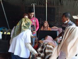 PPTK 35 BPJN Diduga Biarkan Tanah Menempel Di Jalan, Sekitar 60 Hingga 70 Orang Warga Korban Banjir Terserang Penyakit