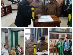 Jelang Pergantian Tahun, Bupati Aceh Tenggara Bongkar Kabinet
