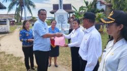 Wakil Bupati Nias Selatan Ir. Yusuf Nache. ST.MM. Serahkan Langsung SK  SPT PPPK Paruh Waktu 358  Orang Di Dapil VI