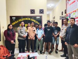 Polsek Porsea Berhasil Mediasi Tawuran Pelajar SMAN 1 Uluan Dan SMK Swasta 4 Parulian Porsea