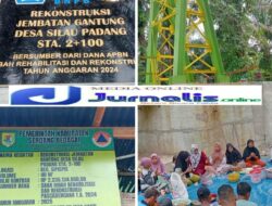 Masyarakat Ucapkan Terimakasih Kepada Bupati Sergai H. Darma Wijaya dan Kades Silau Padang Rajali Purba