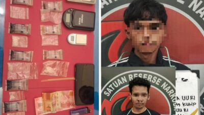 Satresnarkoba Polres Tebo Ungkap Jaringan Peredaran Sabu, Dua Pelaku Diamankan