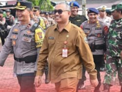 Sekda Nias Samson P. Zai. S. H. M. H. Hadiri Apel Gelar Pasukan Operasi Keselamatan Toba 2026