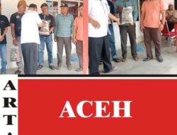 Jelang Bulan Suci Ramadhan 1447 H, Yahdi Hasan Bagi Sembako Pada Pengurus KPA/PA Simpatisan Partai Aceh