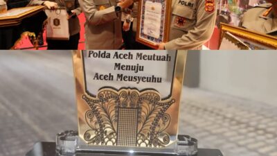 Kapolda Aceh Berikan Penghargaan Ke Polres Aceh Tenggara
