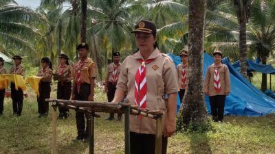 Penutupan Perjusami Di Pantai Detezeu Dan Pelantikan Penegak Laksana Di Gudep SMAN 1 Bawolato