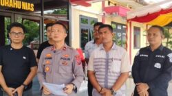 Dua Orang Tersangka Kasus Dugaan Pemerasan Anggota DPRD Kota Gunungsitoli Ditahan Oleh Polres Nias