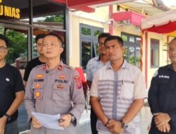 Dua Orang Tersangka Kasus Dugaan Pemerasan Anggota DPRD Kota Gunungsitoli Ditahan Oleh Polres Nias