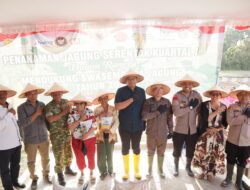 Kapolres Toba Bersama Forkompinda Laksanakan Penanaman Jagung Serentak Kuartal I Tahun 2026