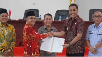 Ketua DPRD Nias Selatan Gelar Paripurna Penyampaian LKPJ Bupati 2025 Dan Pembentukan Pansus