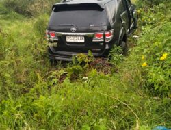 Tabrakan Maut Di Balige: Toyota Fortuner Tergelincir, Pengendara Motor Honda Beat Tewas