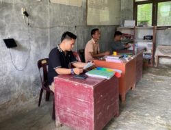 Anggota DPRD Kabupaten Nias Bobiwan Saputra Nduru Memantau SD Negeri 078507 Ahedano Kekurangan Ruang Kelas