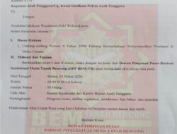 DPP BEM-TR Gelar Aksi Damai Di Depan Kejaksaan Dan Kantor Bupati Aceh Tenggara