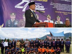 Buka Pertandingan Futsal HUT Ke-27 Toba, Bupati Minta Peserta Tunjukkan Kualitas Dan Jaga Persaudaraan