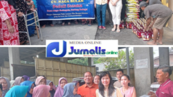 CV PKS Naga Bulan Bagikan Paket Lebaran 1447 H Di Desa Naga Kesiangan