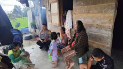 Humanis Dan Preventif, Sat Binmas Humbahas Rutin Sambangi Warga Desa Binaan