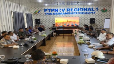 Manajemen PKS Sei Mangkei Terima Aspirasi Pemasok TBS Secara Arif Dan Bijaksana