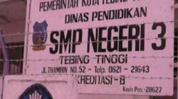 Diduga ‎Selisih Data Siswa Di SMP Negeri 3 Tebing Tinggi Disorot, Potensi Ketidaksesuaian Dana BOS Perlu Klarifikasi