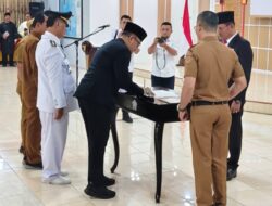 Bupati Nias Selatan Sekhiatulo Laia Lantik Pj. Sekda Dan ASN Secara Resmi