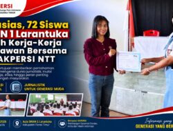72 Siswa SMAN 1 Larantuka Belajar Teknis Jurnalistik dan Literasi Digital Bersama AKPERSI NTT