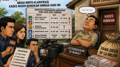Dana Desa Paya Lombang Rp1,6 Miliar Disorot, Media Minta Klarifikasi Kades Masih Bungkam Hingga Hari Ini