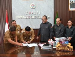Bupati Humbang Hasundutan Hibahkan Tanah Untuk Pembangunan Kantor Bawaslu