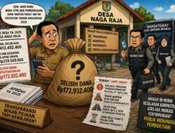 Diduga Banyak Kejanggalan Dan Dana “Hilang” Rp172 Juta Di Dana Desa Naga Raja, Kepala Desa: Pemeriksaan Inspektorat Hari Rabu