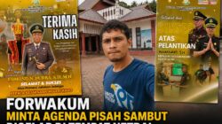 Kajari Nias Selatan Berganti, Forwakum Ingatkan Jaga Marwah Institusi