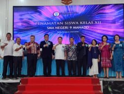 Spektakuler Penamatan SMA N 9 Manado 2025 – 2026 Memadati Auditorium Prof Soemitro Djojohadikoesoemo