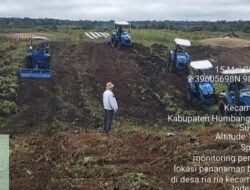 Pemkab Humbahas Dan Kementan RI Persiapkan Lokasi Demplot Bawang Putih Di Desa Ria-Ria