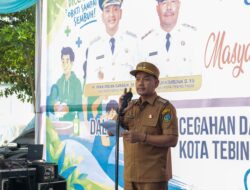 Gencarkan GERMAS Dan Percepatan Penanggulan Penyakit Menular, Pemko Tebing Tinggi Luncurkan Inovasi “Pintu Radiasi” Untuk Percepat Deteksi TBC