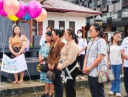 Bunda PAUD Kabupaten Nias Selatan Lepas Karnaval TKK Pembina Baluse Terpadu Di Teluk Dalam