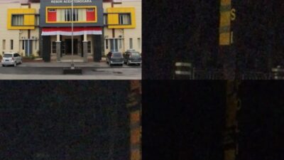 Lampu Listrik Padam Diwilayah Aceh Tenggara, Gedung Polres Agara Terlihat Gelap Gulita
