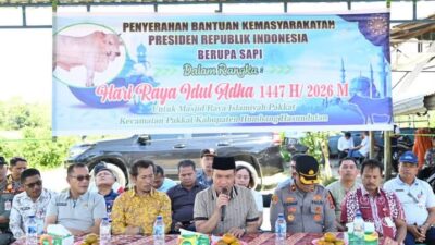 Hari Raya Idul Adha 1447 H, Presiden RI Dan Bupati Humbahas Serahkan Bantuan Qurban