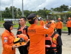 Latihan SAR Satuan Di Air Kantor Pencarian Dan Pertolongan Nias Resmi Berakhir