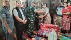 Pemkab Humbang Hasundutan Salurkan Bantuan Sosial Bagi Korban Kebakaran Rumah Di Kecamatan Parlilitan