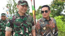 Bupati Humbahas Sambut Kunker Pangdam I/Bukit Barisan Mayjen TNI Hendy Antariksa