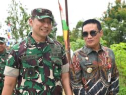 Bupati Humbahas Sambut Kunker Pangdam I/Bukit Barisan Mayjen TNI Hendy Antariksa