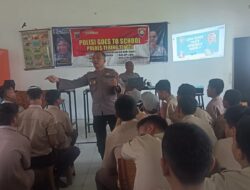 Polres Tebing Tinggi Sosialisasikan Pencegahan Kenakalan Remaja Di SMA Negeri 1 Tebing Syahbandar