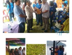 Persatuan Wanita Katolik Republik Indonesia (WKRI) Cabang Humbahas Lakukan Penuangan ECO-ENZYME Dalam Gerakan Peduli Danau Toba