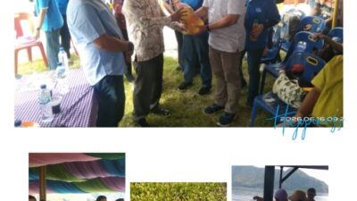 Persatuan Wanita Katolik Republik Indonesia (WKRI) Cabang Humbahas Lakukan Penuangan ECO-ENZYME Dalam Gerakan Peduli Danau Toba