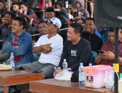 Bupati Humbahas Tonton Langsung Pertandingan Bupati Cup, Sadani Bola FC Menang Telak 6-0 Atas One Heart Sipituhuta FC