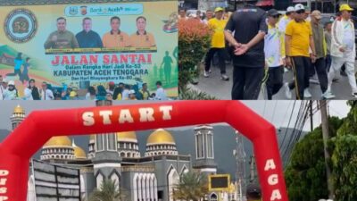 “ADA APA” Sambut Hari Jadi Aceh Tenggara Ke- 52 Dengan Meriah, Wakil Bupati Tak Kunjung Hadir Hingga Akhir Kegiatan